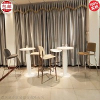 玻璃鋼戶(hù)外白色桌椅 吧臺(tái)桌